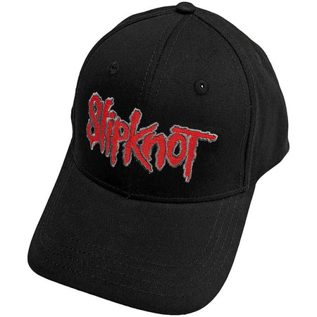 Slipknot - Text Logo - OSFA Black Baseball Cap