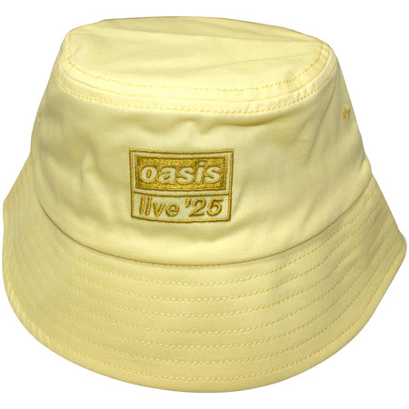 Oasis - Live '25 Logo Ex-Tour Merch -Yellow Bucket. Cap