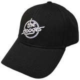 Iggy Pop & The Stooges - Circle Logo - Black OSFA Snapback Baseball Cap