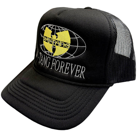 Wu Tang Clan - Forever Worldwide - OSFA Black Meshback Baseball Cap