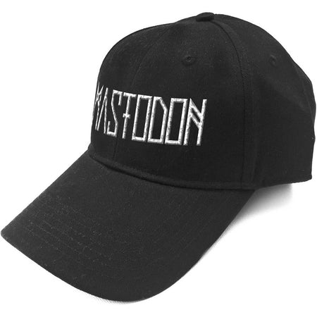 Mastodon - Logo-Sonic Silver - Black OSFA Baseball Cap