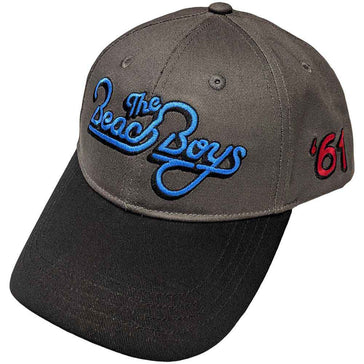 The Beach Boys - Logo '65 - Black & Grey OSFA Baseball Cap