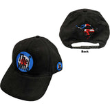 The Who  - Snapback-Target and Leap - Black OSFA Baseball Cap