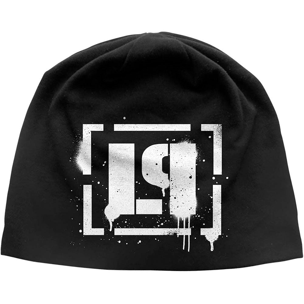 Linkin Park - Spray Logo JD Print - Black Ski Cap Beanie