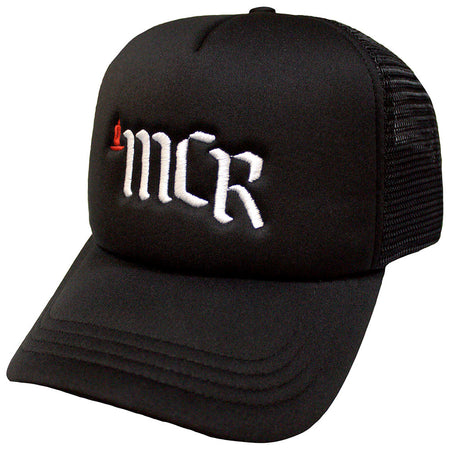 My Chemical Romance - MCR Logo - Black SnapbackOSFA Mesh Back Baseball Cap