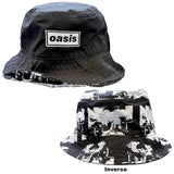Oasis - Decca Logo/Definitely Maybe - Reversible-2025 Tour Merch -Black Bucket. Cap