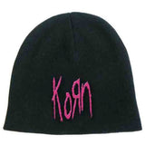 Korn -  Logo - Black Ski Cap Beanie