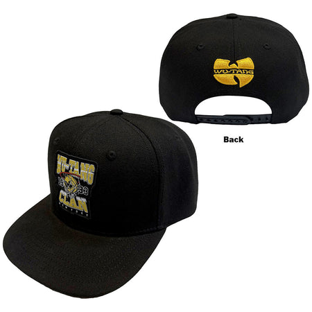 Wu Tang Clan - 1993 - OSFA Black Snapback Baseball Cap