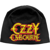 Ozzy Osbourne - Logo JD Print - Black OSFA Beanie Ski Cap