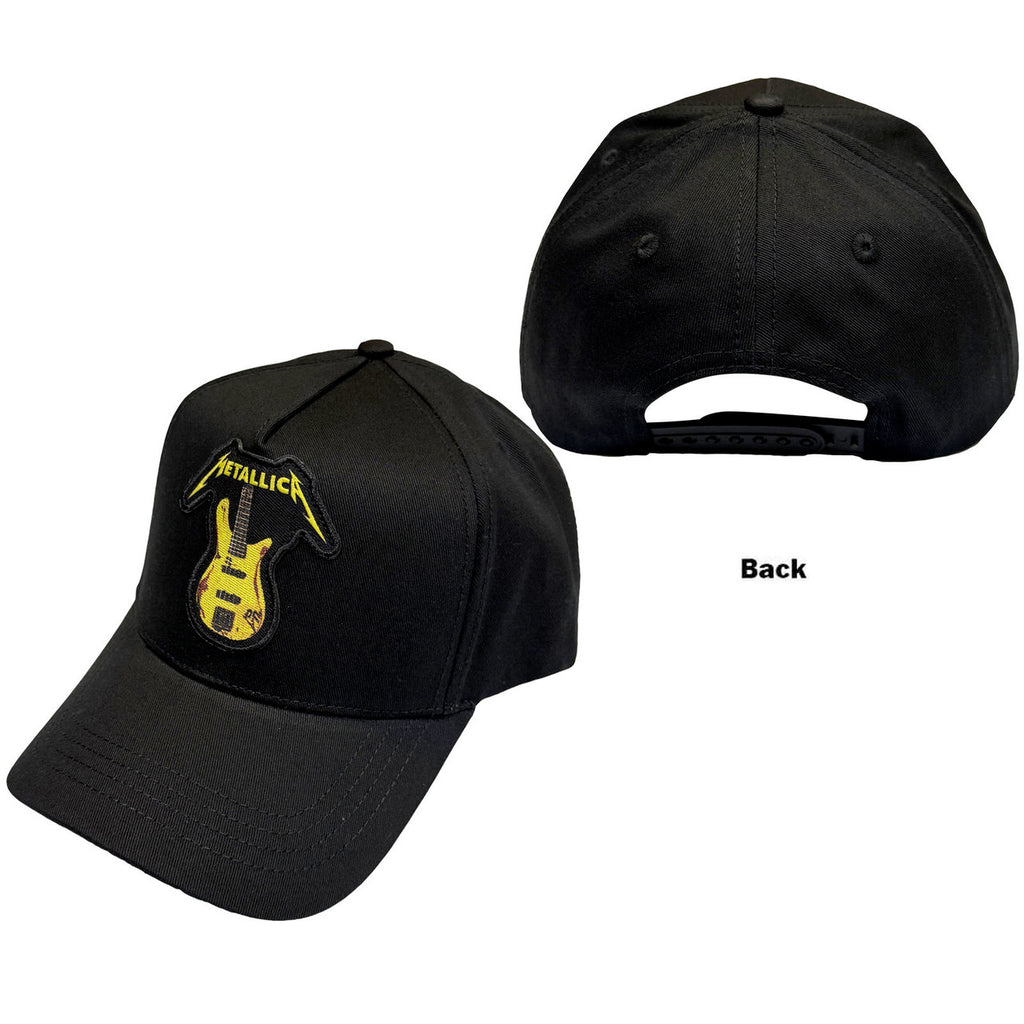 Metallica - Robb Bass - Black OSFA Snapback Baseball Cap