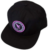 Black Sabbath - Purple Daemon Emblem - OSFA Black Snapback Baseball Cap