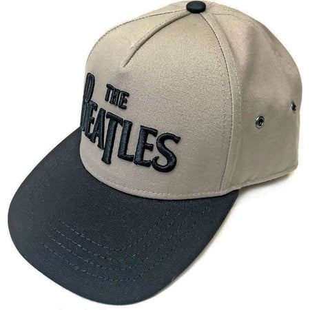 The Beatles - Drop T Logo - 2 Tone Snapback OSFA Baseball Cap