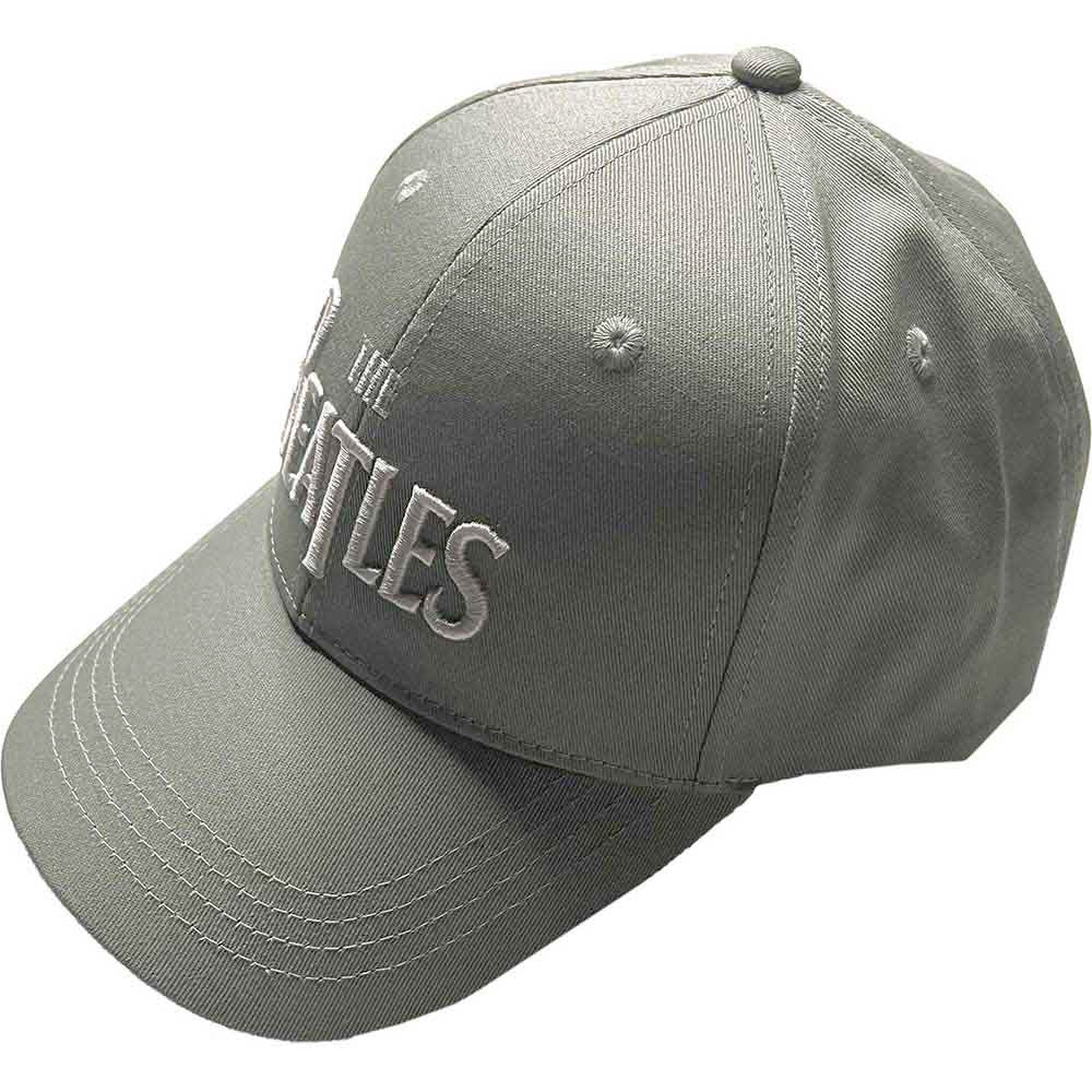The Beatles - Drop T Logo  - Green OSFA Baseball Cap