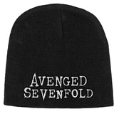 Avenged Sevenfold - Logo - Black Ski Cap Beanie