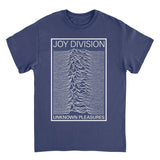 Joy Division - Unknown Pleasures Frame - Navy Blue t-shirt