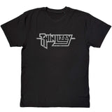 Thin Lizzy - Logo Mono - Black t-shirt