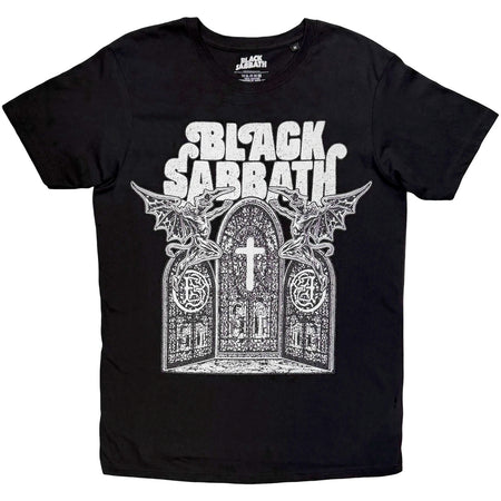 Black Sabbath - Church Windows - Black t-shirt