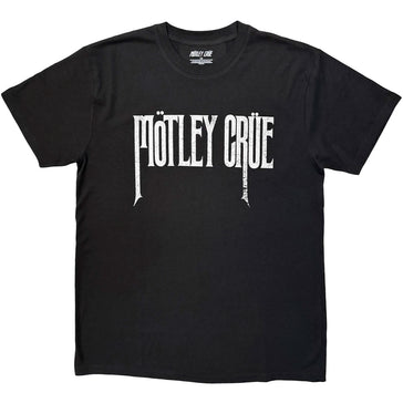 Motley Crue -  Logo Mono - Black t-shirt