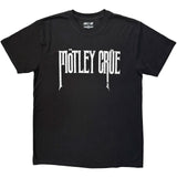 Motley Crue -  Logo Mono - Black t-shirt