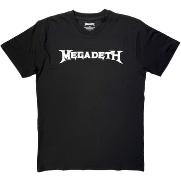 Megadeth -  Logo Mono - Black t-shirt