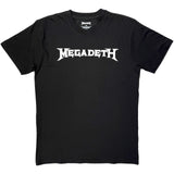 Megadeth -  Logo Mono - Black t-shirt