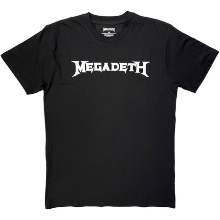 Megadeth -  Logo Mono - Black t-shirt