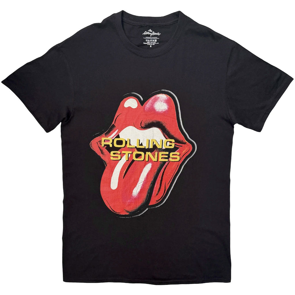 The Rolling Stones - New Tongue & Logo - Black  t-shirt