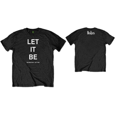 The Beatles -  Let It Be - Black t-shirt