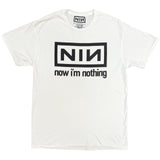 Nine Inch Nails - Now I'm Nothing  - White t-shirt