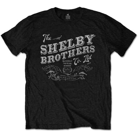 Peaky Blinders - The Shelby Brothers - Black T-shirt
