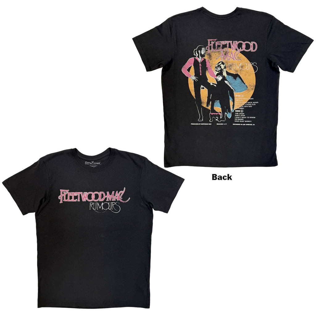Fleetwood Mac - Rumours - Black Carbon t-shirt