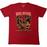 Wu Tang Clan - Brick Wall - Red  T-shirt