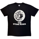 The Stone Roses - Logo & Lemon Mono - Black t-shirt
