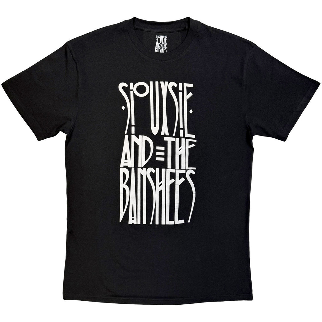 Siouxsie & The Banshees - Logo Mono - Black t-shirt