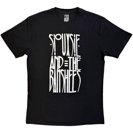 Siouxsie & The Banshees - Logo Mono - Black t-shirt