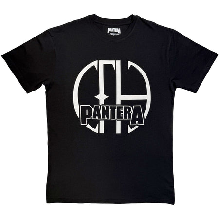 Pantera - CFH Logo Mono - Black t-shirt