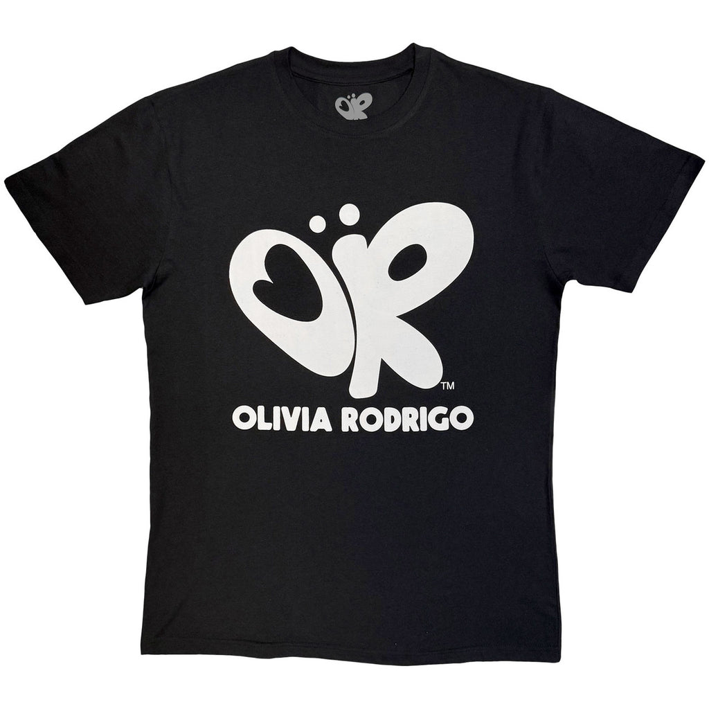 Olivia Rodrigo - Logo Mono - Black t-shirt