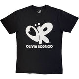 Olivia Rodrigo - Logo Mono - Black t-shirt