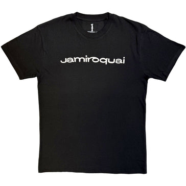 Jamiroquai - Logo Mono - Black t-shirt