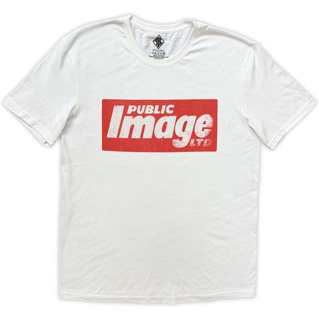 PiL - Public Image Ltd - News Logo - White t-shirt