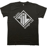 PiL - Public Image Ltd - Diamond Logo & Text - Black  t-shirt