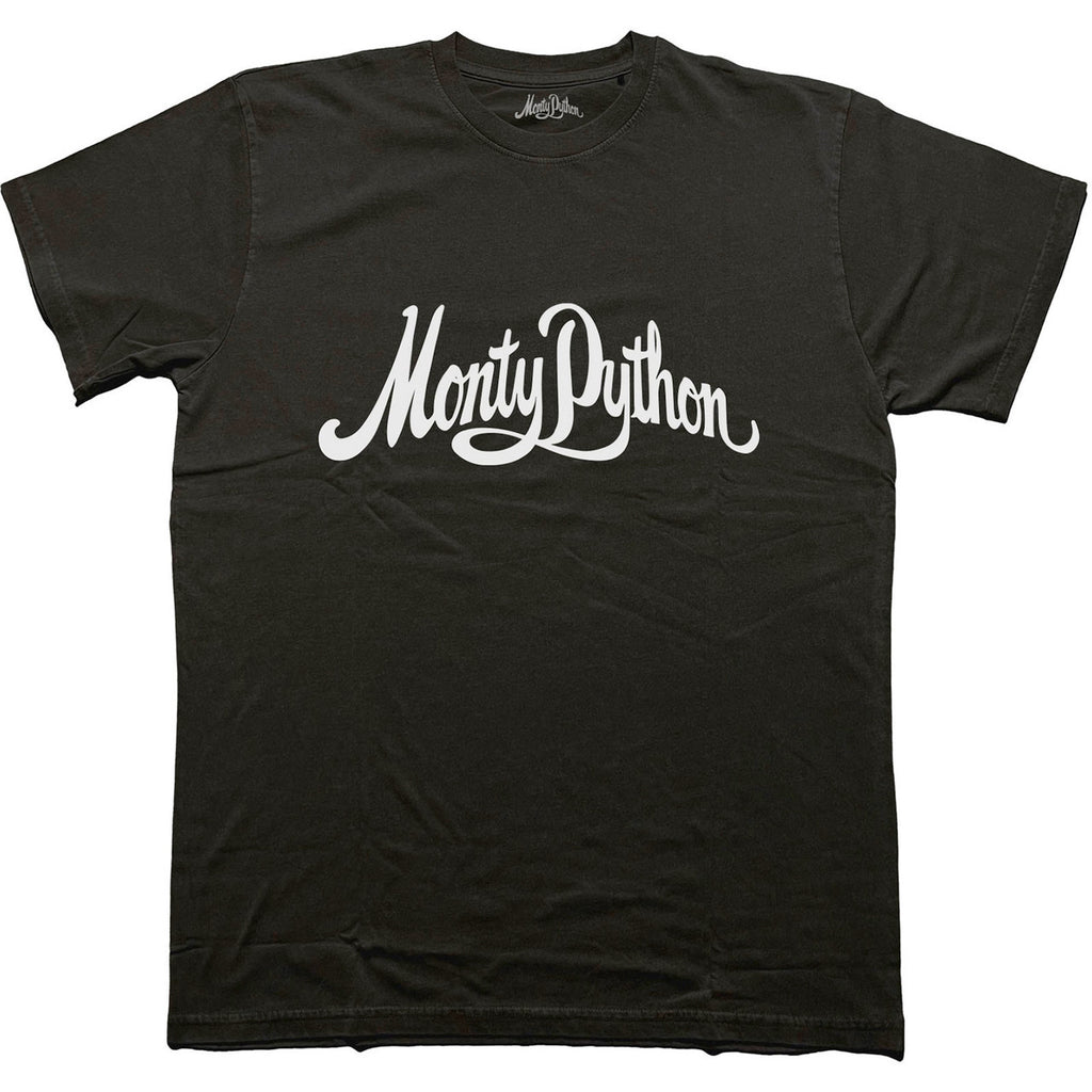 Monty Python - Logo Mono - Black t-shirt