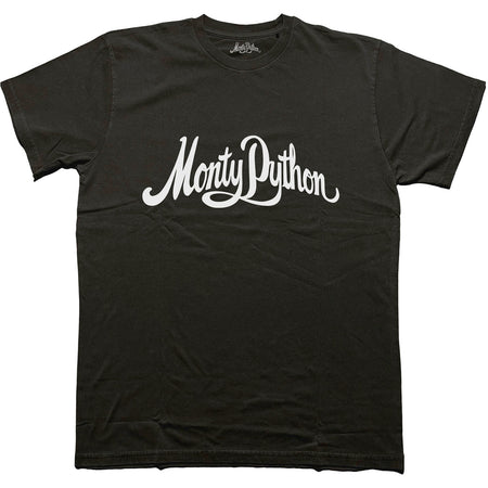 Monty Python - Logo Mono - Black t-shirt