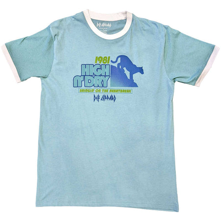 Def Leppard - High N Dry - Ringer t-shirt
