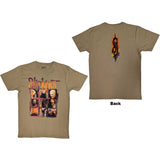 Slipknot -  The End So Far Grid Photos - Tan Brown t-shirt