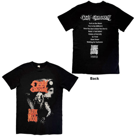 Ozzy Osbourne - Bark At The Moon Tribute - Black t-shirt