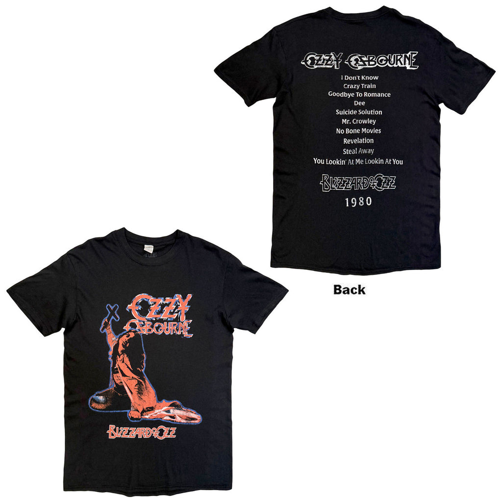Ozzy Osbourne - Blizzard Of Oz Tribute - Black t-shirt