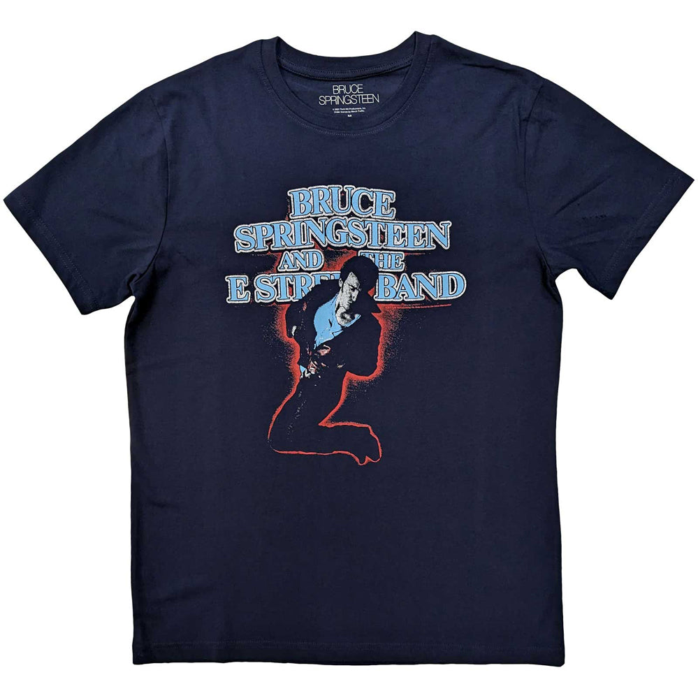 Bruce Springsteen - The E-Street Band - Navy Blue T-shirt