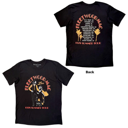 Fleetwood Mac - Summer Tour - Black Carbon t-shirt