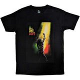 Bob Marley - One Love Movie Poster - Black t-shirt